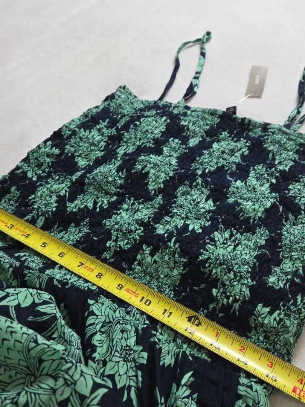 New XL J.Crew wave maxi dress in pineapple print cotton voile